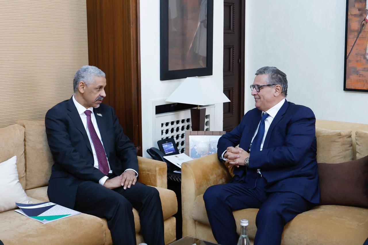 Rabat : Le Chef du gouvernement s’entretient avec Sidi Ould Tah, président du Groupe de la BAD